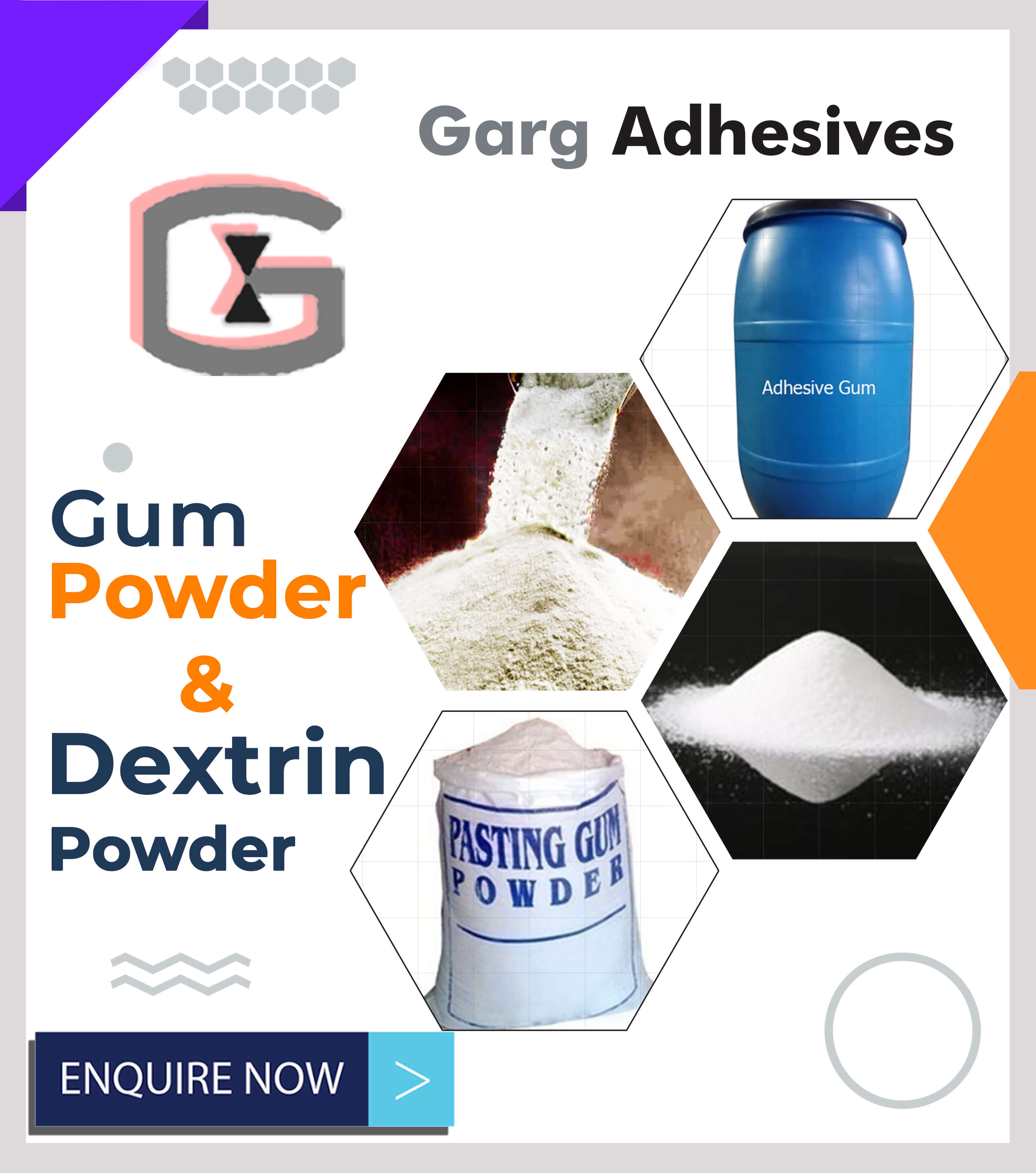 Garg adhesives