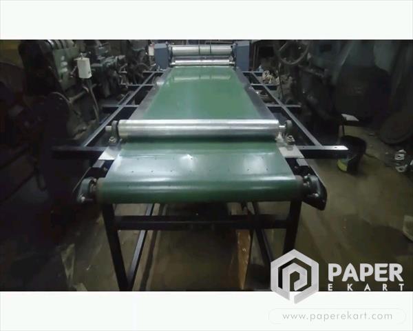 30 inch Top side  Board to Board  Pasting Machine with conveyor